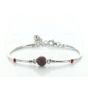 925 Sterling Silver Baby Bangle Bracelet Ball BROWN - ANAND.AE