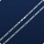 925 Silver Figaro Neck Chains (Solid - 3.75mm)