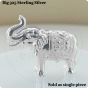 925 Silver Elephant Statue (Hollow)