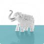 925 Silver Elephant Statue (Solid)