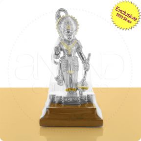 999 Silver idols (Hanumanji)