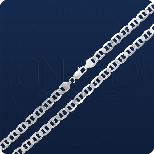 925 Silver Marine Neck Chains (Flat - 6.25mm)