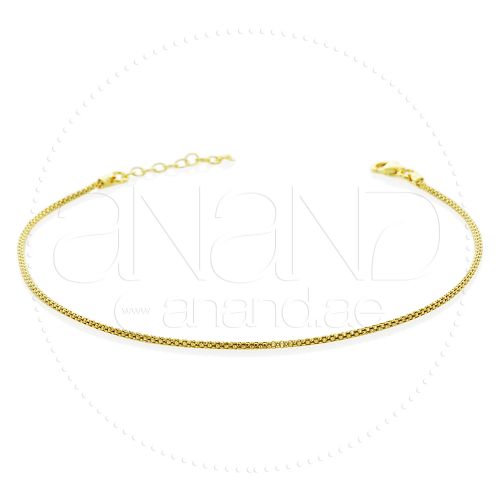 925 Silver Anklets ( Rhodium Plated ) 