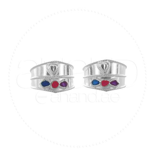 Silver Toe Rings ( Color Broad )